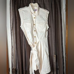 Derek Lam 10 Crosby Dress Button down wrap. New